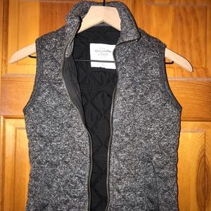 Abercrombie and Fitch Quilted Puffer Vest